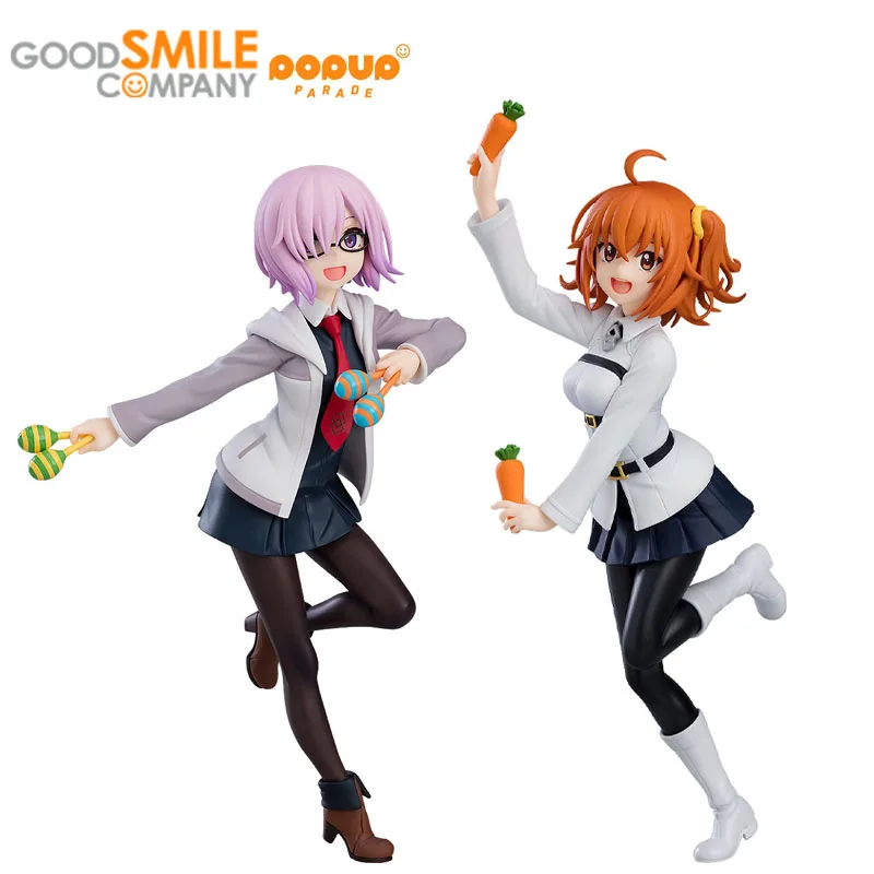 

GSC GoodSmile POP UP PARADE Mash Kyrielight Fujimaru Ritsuka Fate Grand Carnival Ver PVC Action Figure Anime Model Collection