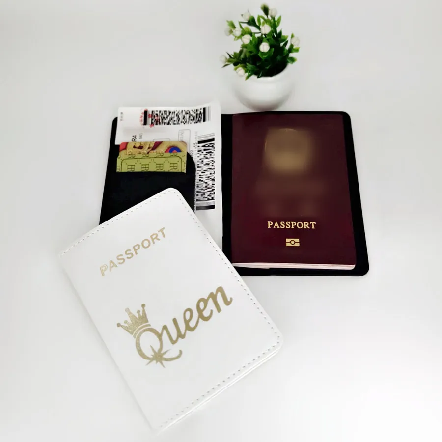 2 шт. в комплекте QUEEN KING Lovers/пары из искусственной кожи дорожные аксессуары чехол