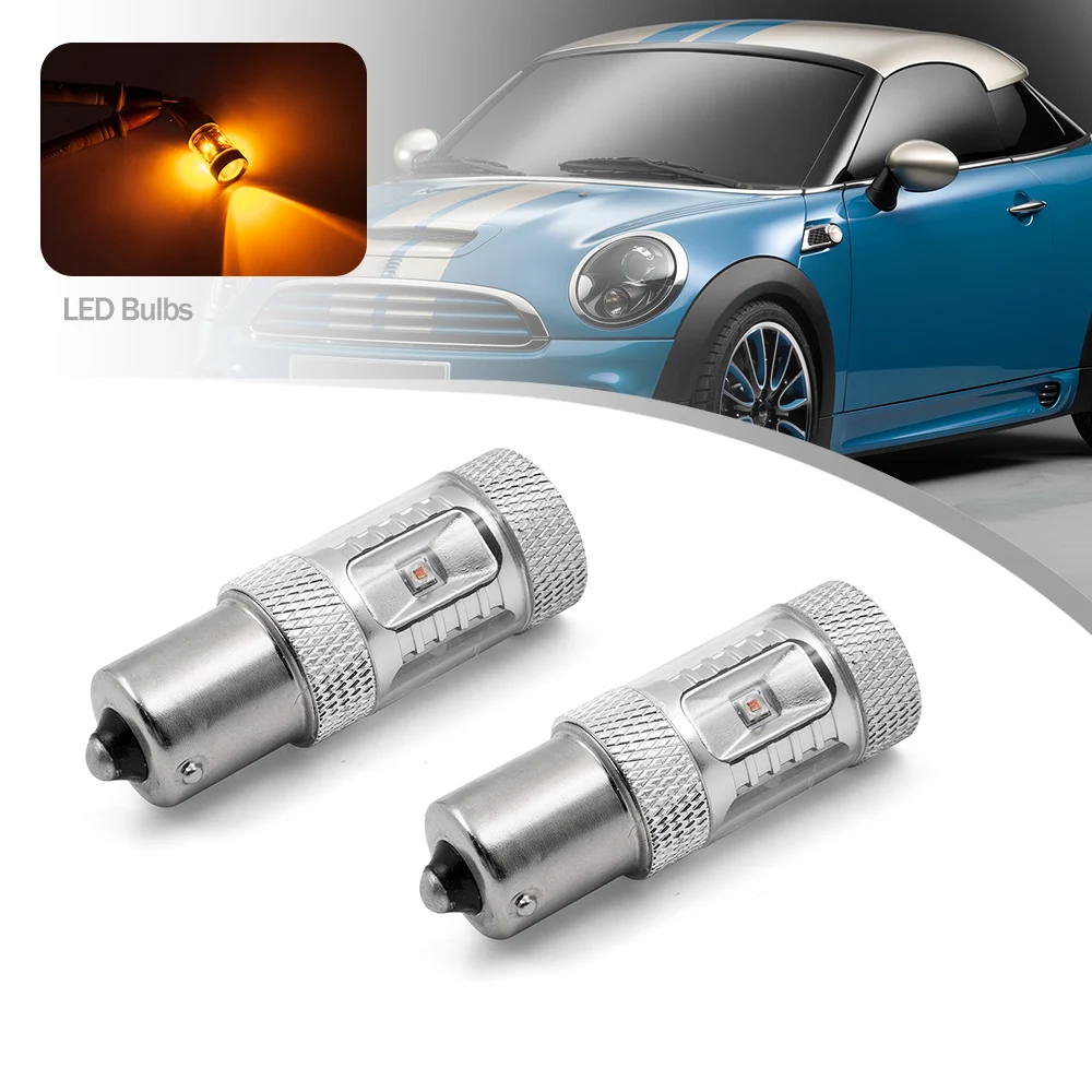 2 шт. для MINI Cooper R55 R56 R58 Countryman R59 Roadster R60 2012 Светодиодный лампа указателя поворота