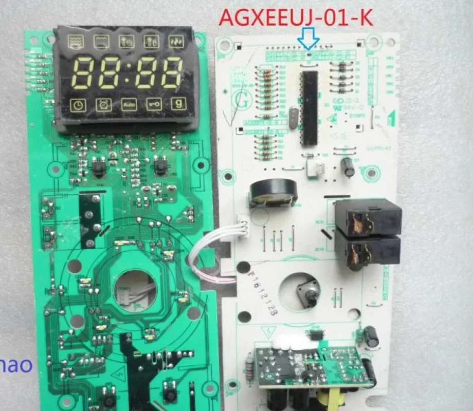 Фото Компьютерная плата AGXEEUJ-01-K/02-K для встраиваемой микроволновой печи AG925BMV-NS, основная плата управления. №3