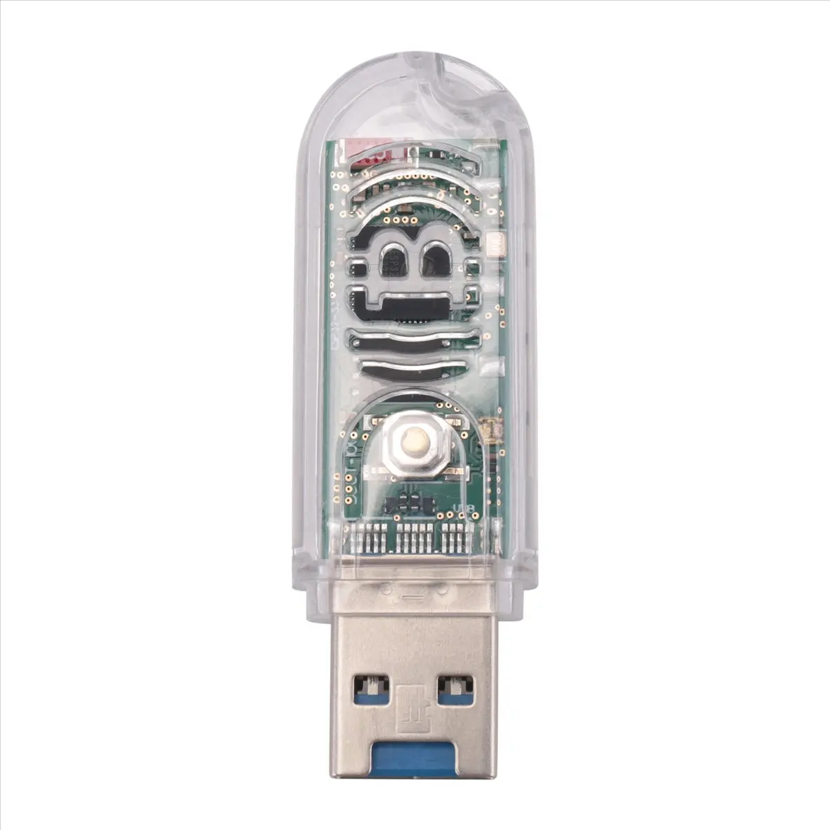 Фото (AD11) Мини-USB-майнер V2 74KH/S для криптовалюты BTC, соло-майнер для лотереи, с дисплеем №4