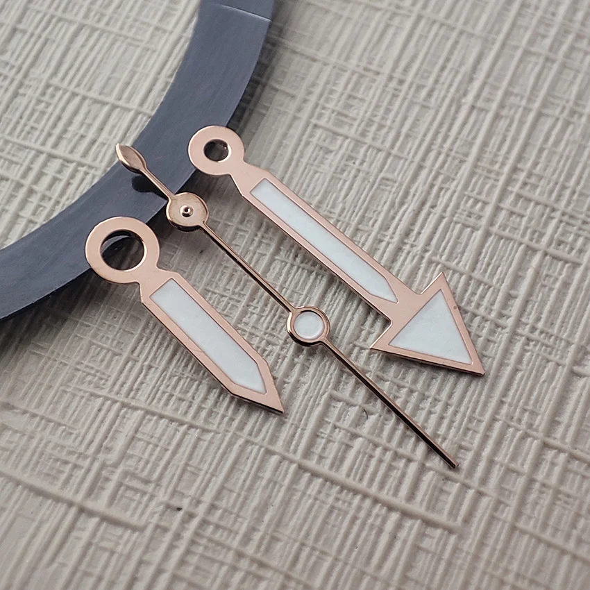 NH35 стрелки часов серебро золото черный розовое зеленый светящийся указатель