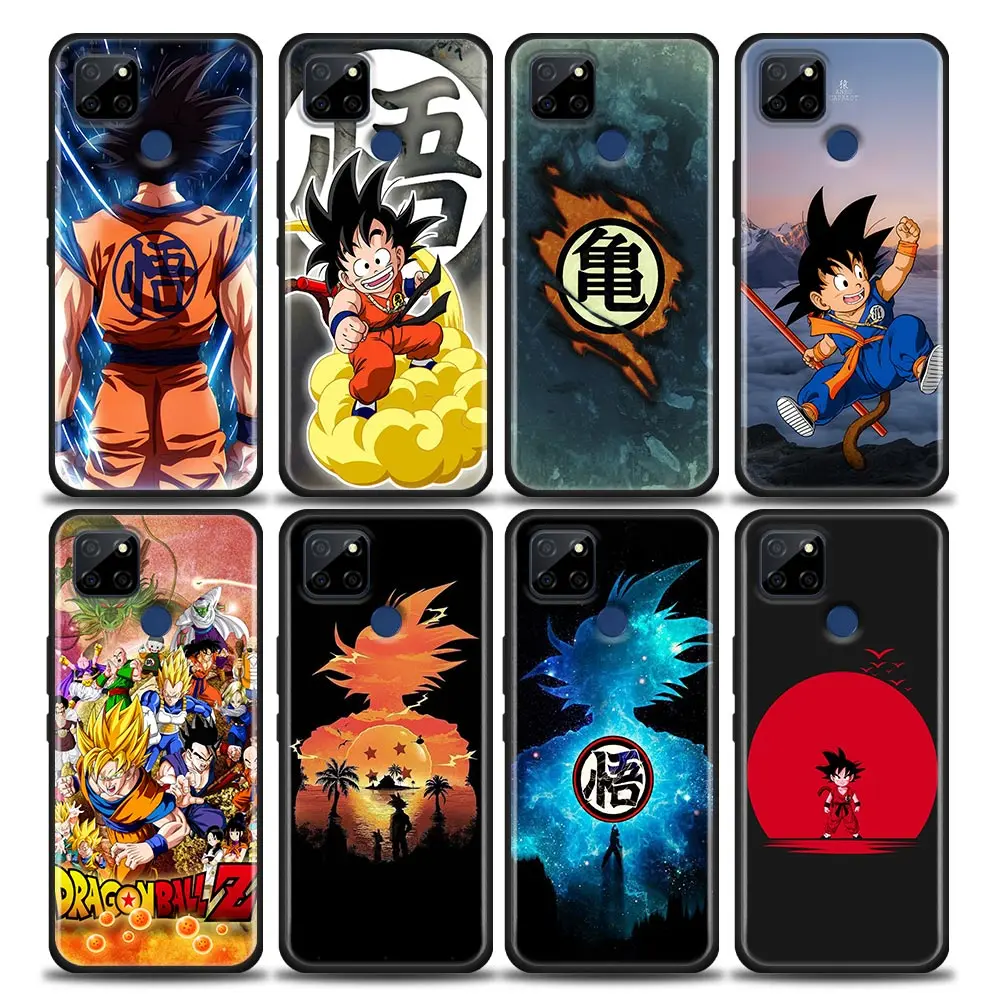 

Cartoon Goku Dragon ball Z Phone Case for Realme C2 C3 C21 C25 C11 C12 C20 C35 Oppo A53 A74 A16 A15 A9 A54 A95 A93 A31 Case