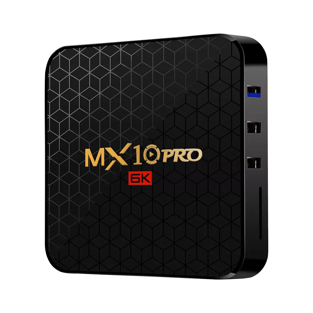 

NEW IN 10 pro h6 4+32GB Smart TV Box Octa Core 9.0 Dual-band WIFI 6K EU