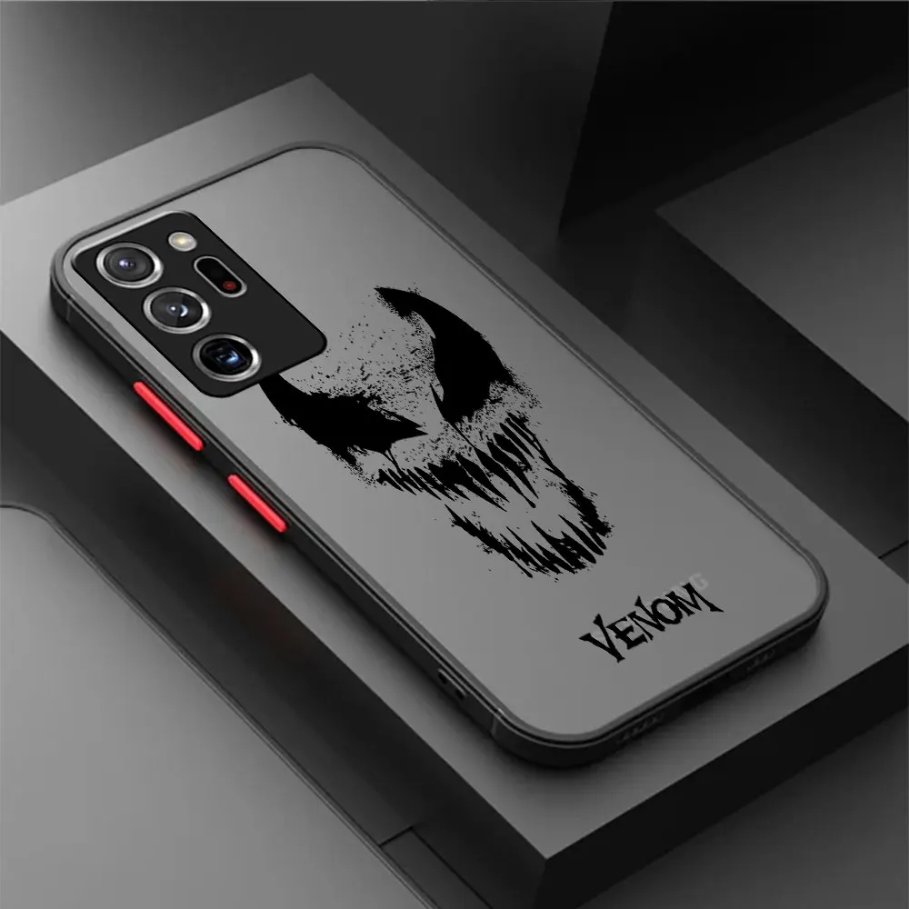 Матовый чехол для Samsung Galaxy Note 20 Ultra 10 Plus 9 8 S10 S9 S8