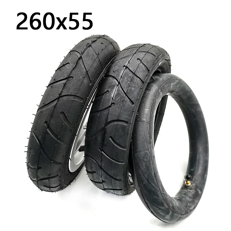 

Наружная шина для детского трехколесного велосипеда с внутренней трубкой, 260x55