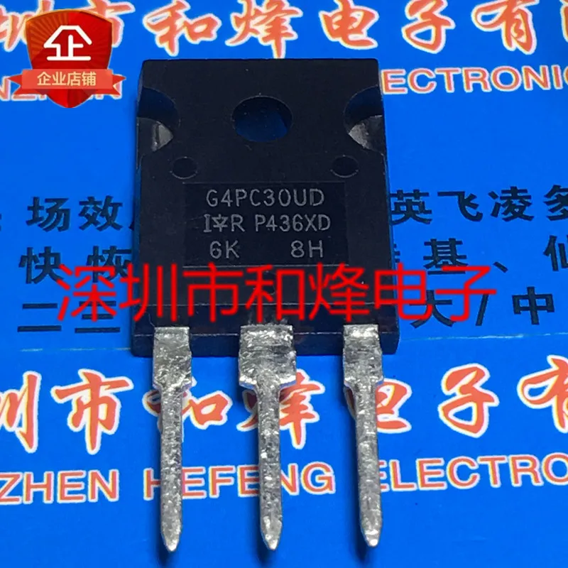 

Free shipping G4PC30UD IRG4PC30UD TO-247 600V 12A 10PCS