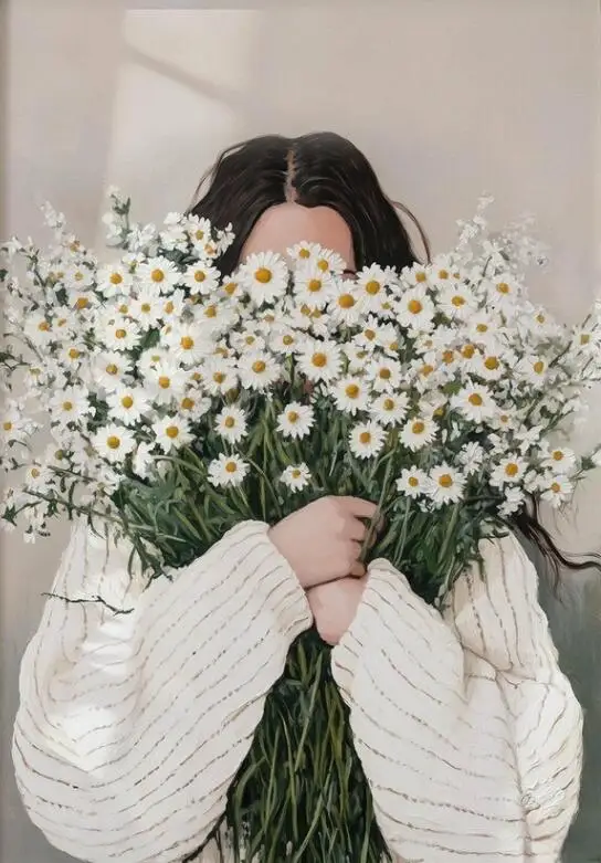 

Печать на холсте "Абстрактная женщина"