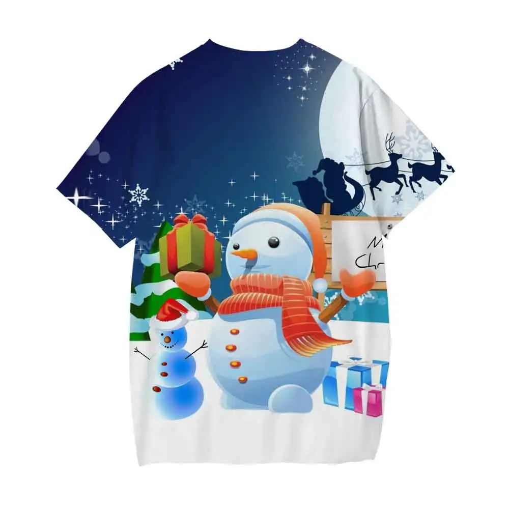 

Детская летняя футболка с коротким рукавом и принтом космоса