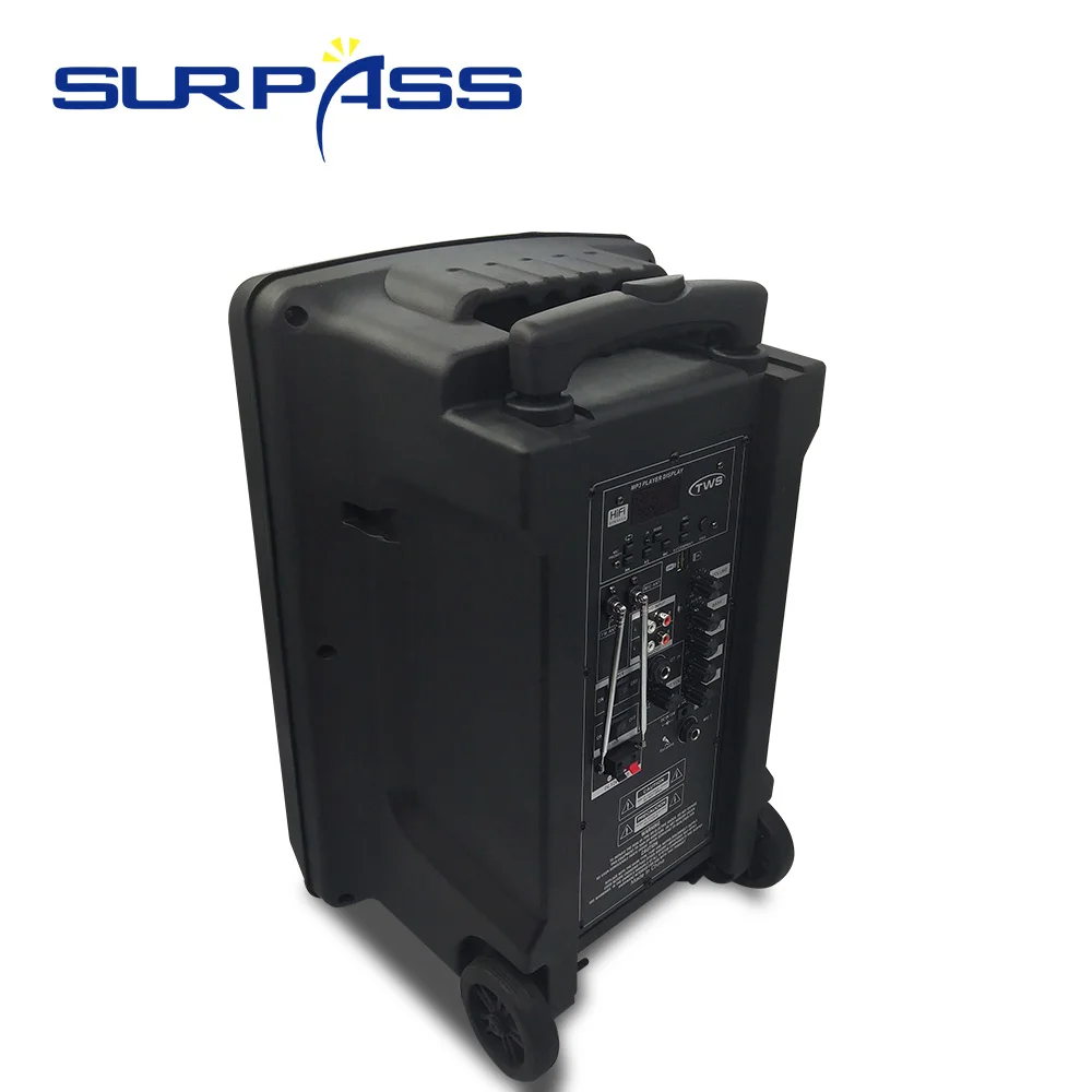 Портативный USB Bluetooth-совместимый водонепроницаемый караоке музыкальный динамик