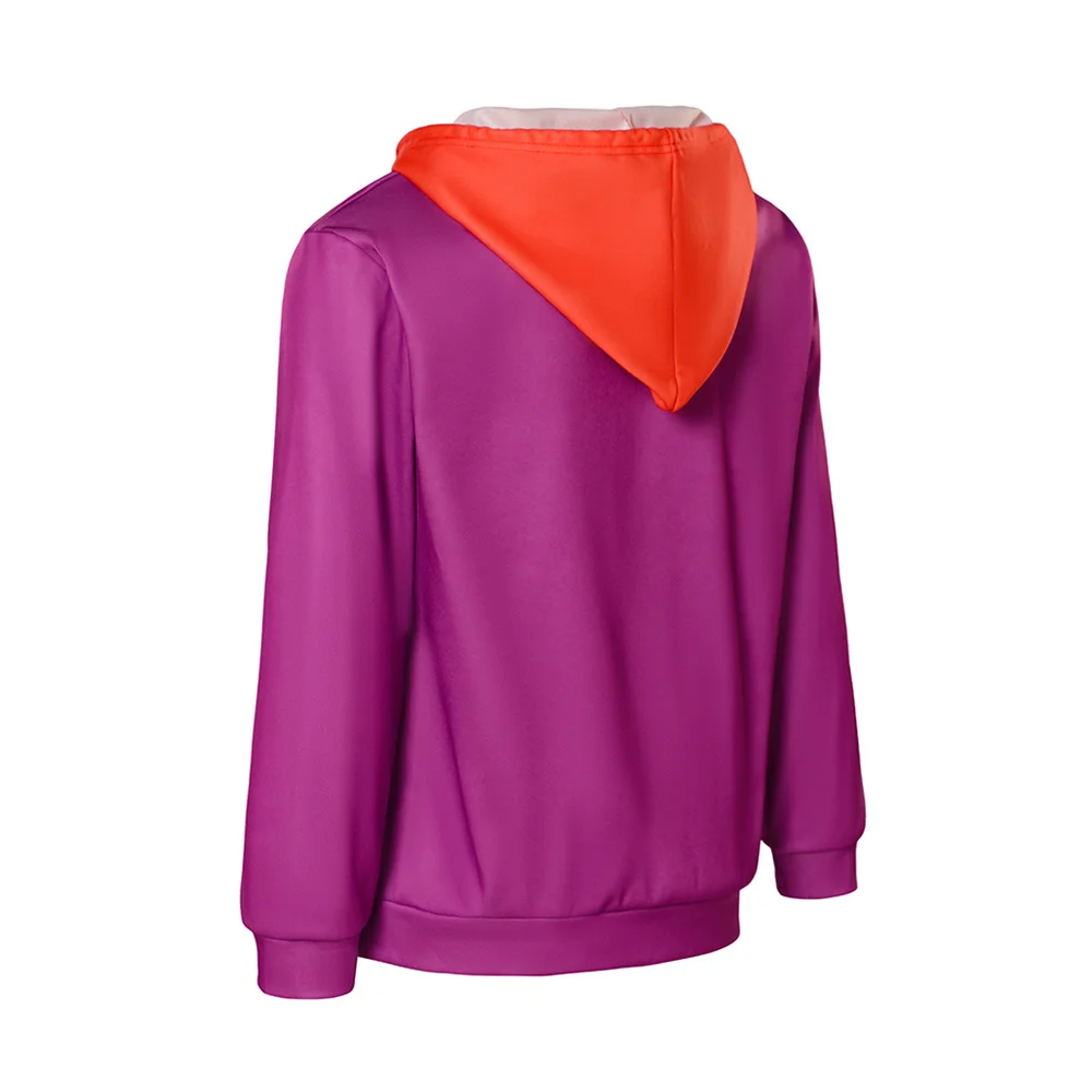 Мужской косплей костюм Rayman фиолетовый свитшот