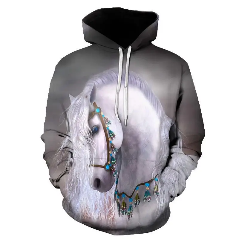 

Horse 3D Hoodie Sudaderas Hombre Sweatshirt Hoodies Man Women Animal Men Clothing Clothes 2020 Streetwear Homme Ropa Sudadera