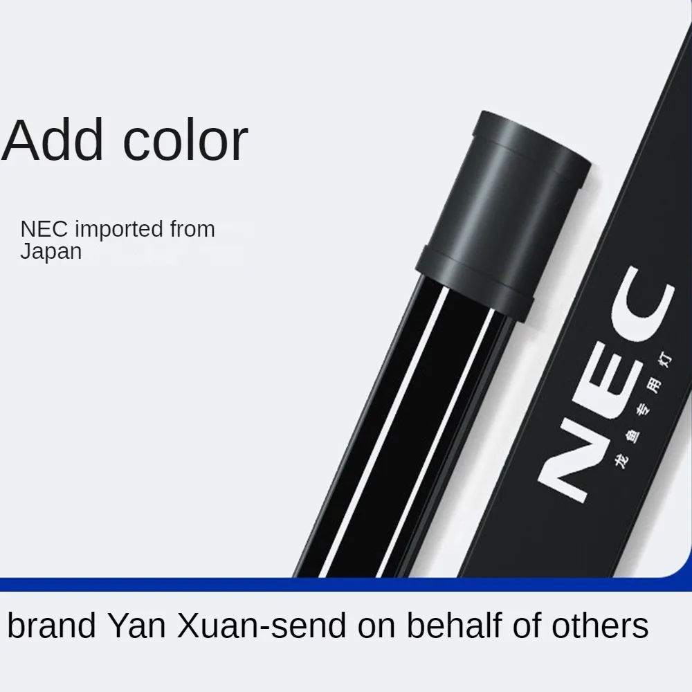 Светящаяся приманка с чипом NEC для аквариума, золотистая, красная, склеропаговая лампа, водонепроницаемый полный спектр, 3 основных цвета, 3000K, 6700K, 15000K