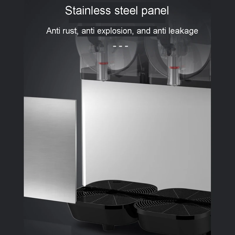 Коммерческий 3 * 12L мороженое Лоскутная Сода Pupi фрукты снежные бюстгальтеры