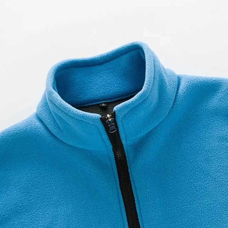 Уличный спортивный жилет для мужчин и женщин теплая флисовая майка