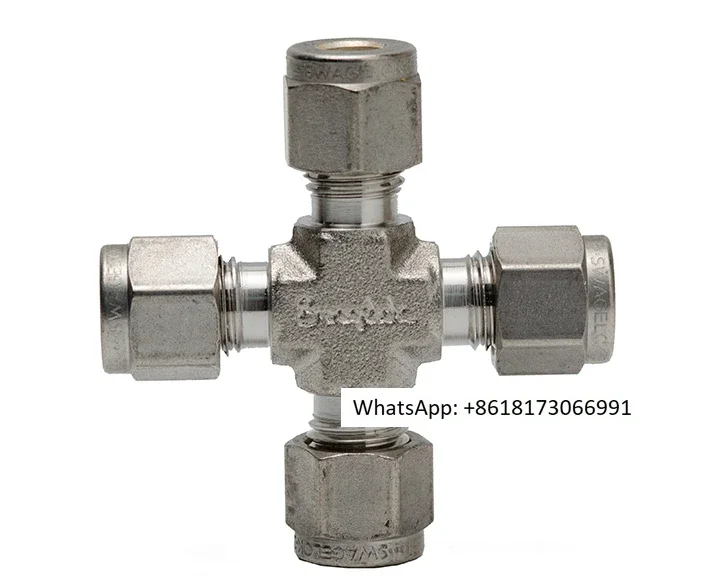 Четырехходовой разъем для карты 1/4 дюйма SS-400-4