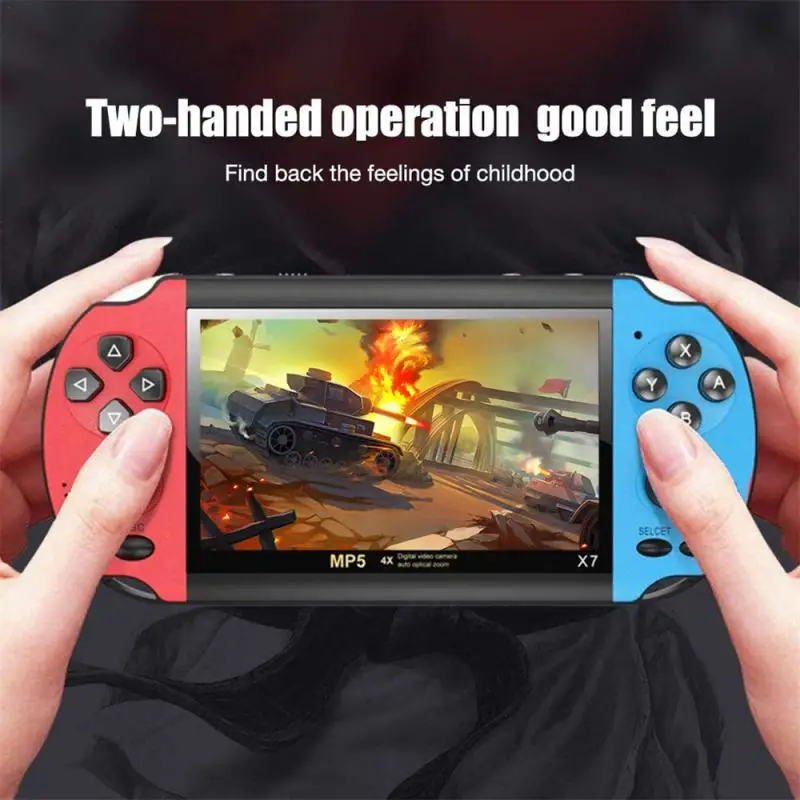 

X7 4.1inch Handheld Game Console Retro Portable Video Handheld Gaming Player Mini Arcade Video Games Electronic Player
