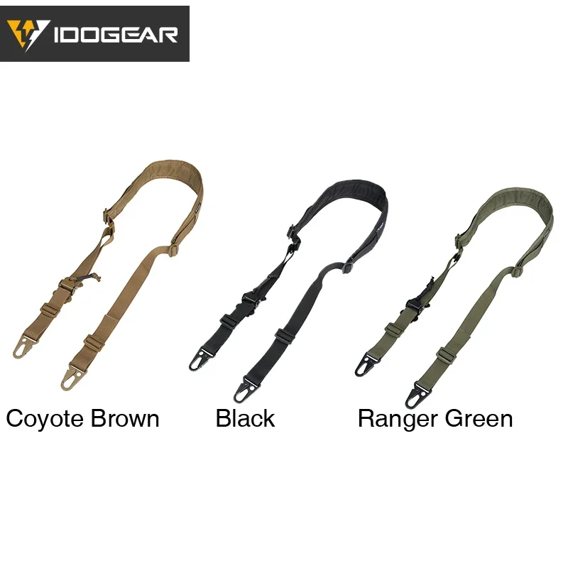 Тактический оружейный ремень IDOGEAR R-Issue Slingster 2-точечный для охоты с быстрым сбросом MC 3428 (art.: 3920db33118cd) - 3920db33118cd