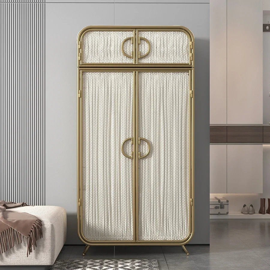 Женский шкаф Холщовый органайзер для движущихся колес белая винтажная невидимка