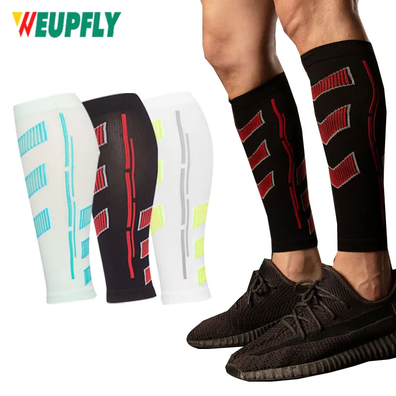 

1Pair Calf Compression Sleeve Men and Women 20-30 mmHg, Shin Splint Compression Sleeve Socks for Varicose Veins Calf Sleeve