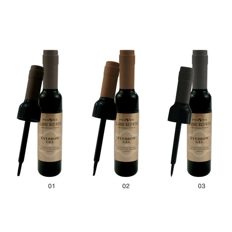 

1pc Classic Red Wine Eyebrow Dye Tearing Gel Dyeing Tint Shade Eyebrow Cream Waterproof Lasting Makeup Cosmetic，maquillaje