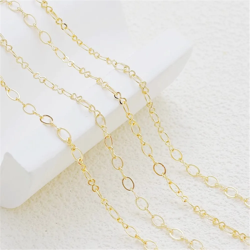 Цепочка для сумок из 14-каратного золота 8 больших цепочек с надписью 0 работа в