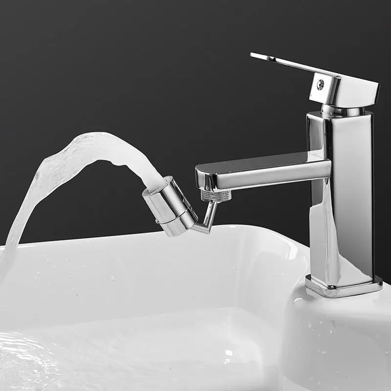 

Brass Body Universal 720 Degree Faucet Extenders Splash Filter Spray Wash Basin Kitchen Tap Extender Nozzle Adapter Sprayer