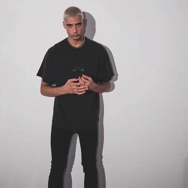 

22SS Vintage Sanskrit Letter Logo Print Askyurself T Shirt Men Women EU Size 100% Cotton Askyurself Top Tees Fashion Summer Goth