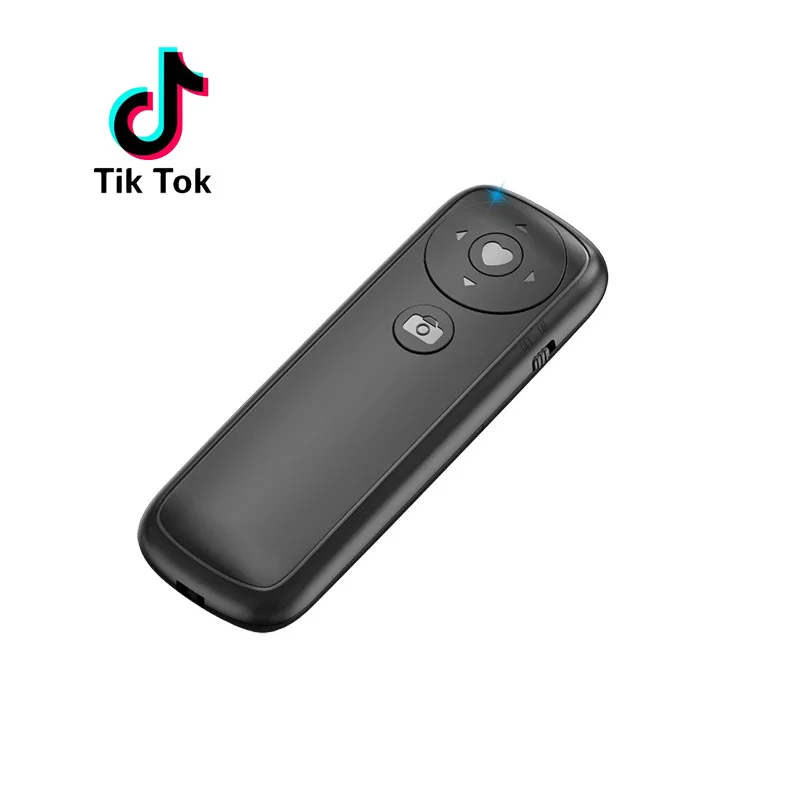 

For Tiktok Remote Controller Turning Page & Clicking Like, Universal Phone Bluetooth Selfie Shutter, Play/ Pause Operator