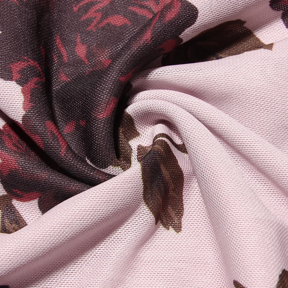 Mingmingxi летний комплект из 2 предметов с принтом элегантная Макси-юбка и