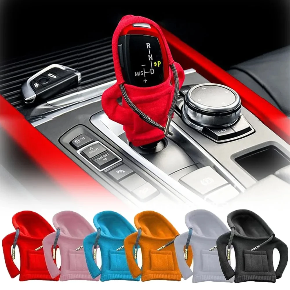 Фото Hoodie Shift Cover For Ford RANGER RAPTOR F150 F250 F350 F450 KA ESCAPE RANGER B MAX Falcon CMAX Taurus Gear Shift Knob Cover №1