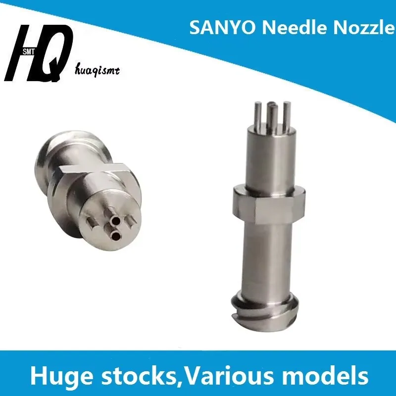 Фото Игольчатая насадка Sanyo 3000 SMT SMD, запасные части 1D1S 2D2S Углушка с двойным отверстием 0402 0603 0805 1206 Машина для захвата и размещения Sanyo №4