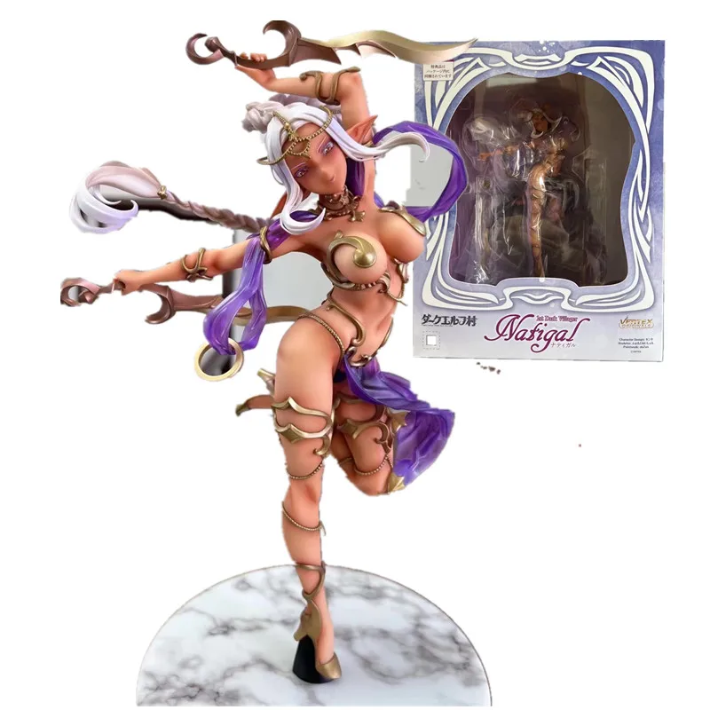

25cm Vertex Natigaru Sexy Anime Figure Originals Dark Elf 1st Villager Natigaru Action Figure Priscilla/Kukuru Figurine Doll Toy