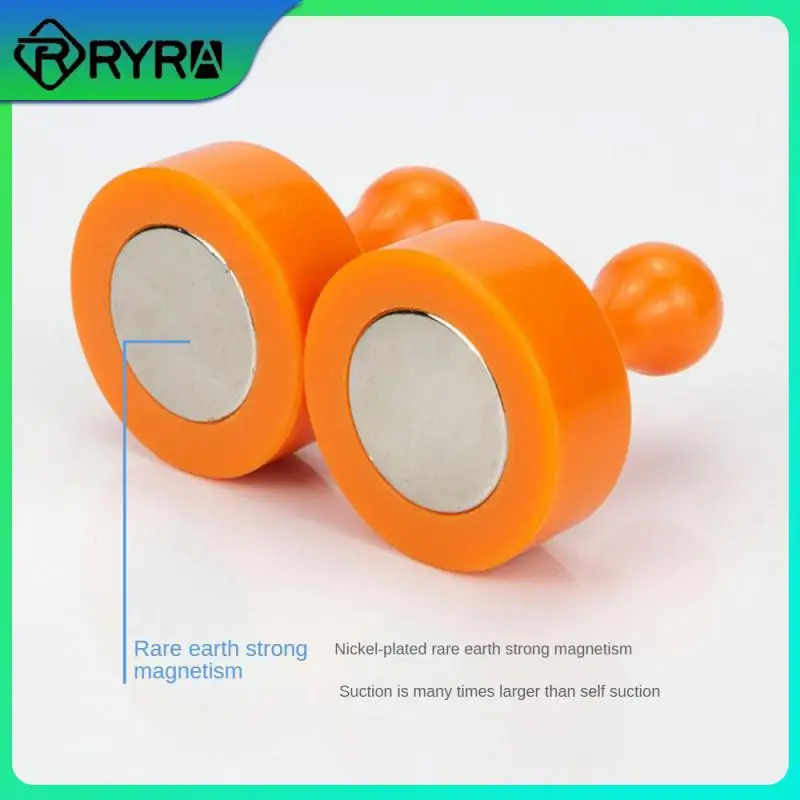 

Office Home Tools Cone Plastic Teaching Painting Fixed Magnetic Button Portable Neodymium Neodymium Magnetic Pushpins 1pc Small