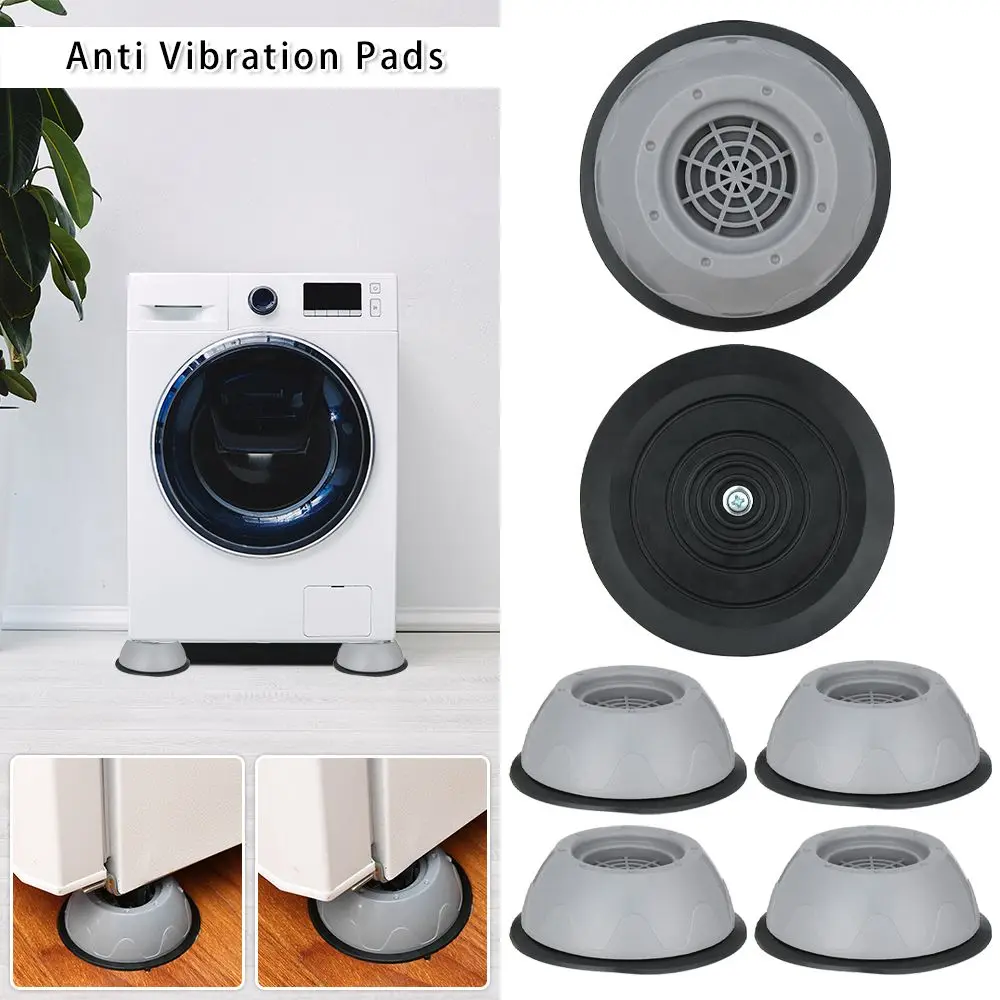 

Height Moisture-proof Shockproof Non-slip Reduce Noises Anti Vibration Mat Shock Mute Pads Washing Machine Foot Base