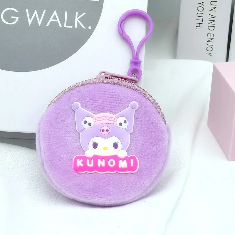 Sanrio мультфильм Hello Kitty сумка для наушников девочек Kuromi Cinnamoroll My Melody Pochacco аниме