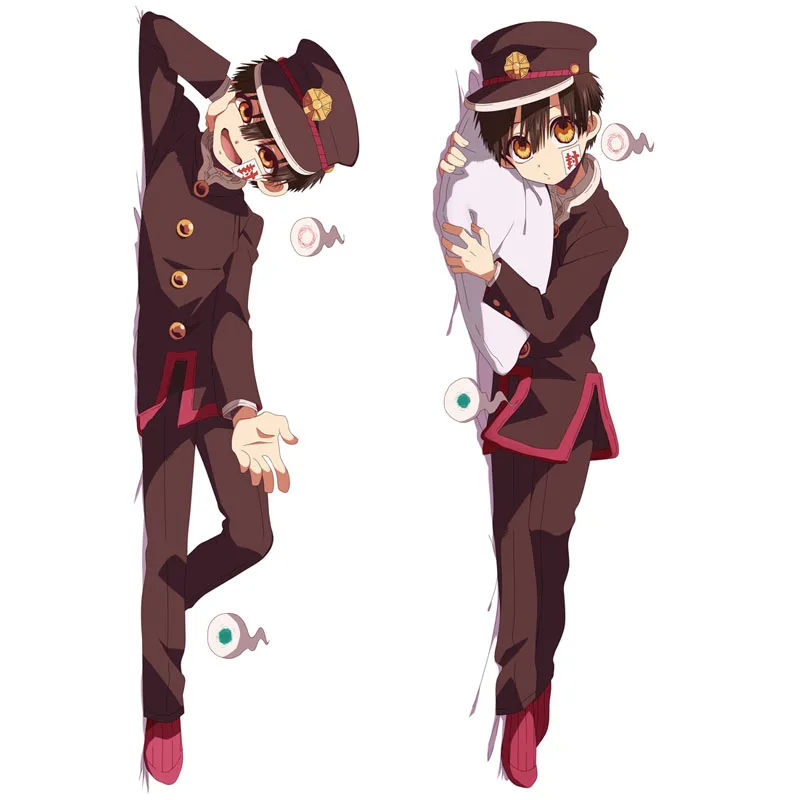 

Japan Anime Toilet-Bound Hanako-kun Dakimakura Hanako-kun Hug Body BL Pillow Cover Cosplay DIY Custom Cushion Fujoshi Pillowcase