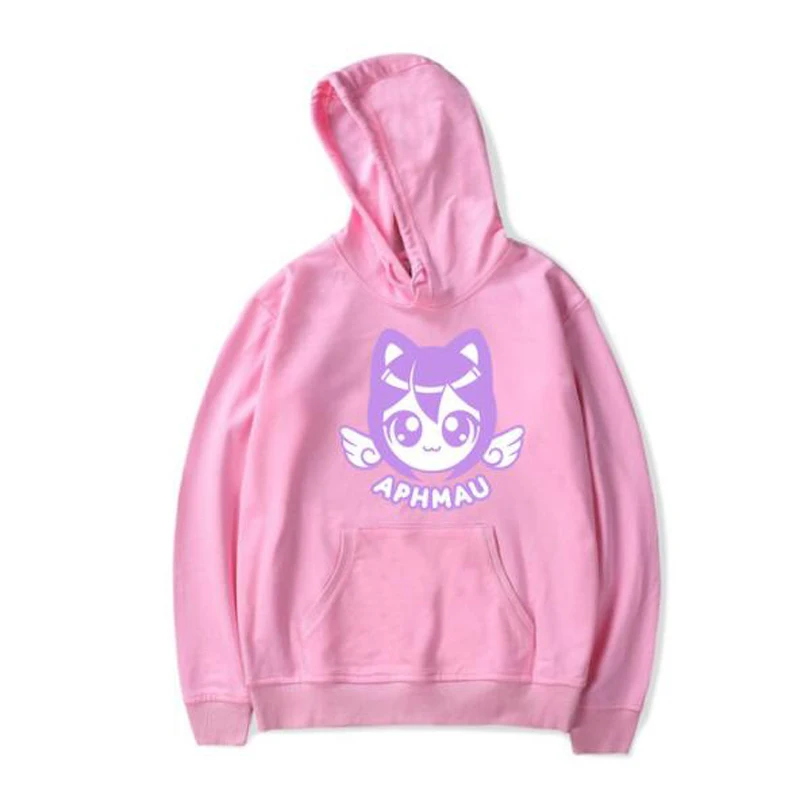 Kawaii Aphmau Merch забавная толстовка хип-хоп графические свитшоты Harajuku Tracksui Poleron Hombre