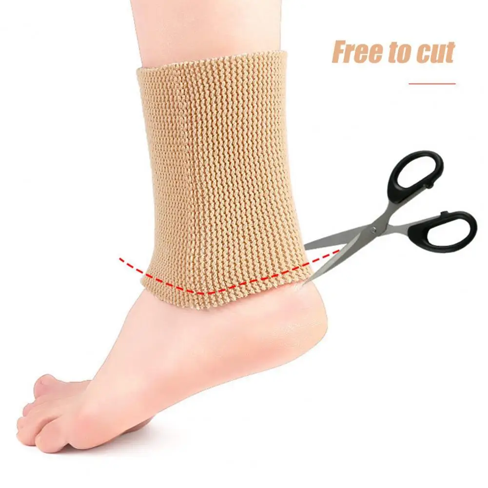 

SEBS 1Pc Wearable Malleolar Sleeve with Gel Pad One Size Malleolar Sleeve Comfortable for Skates