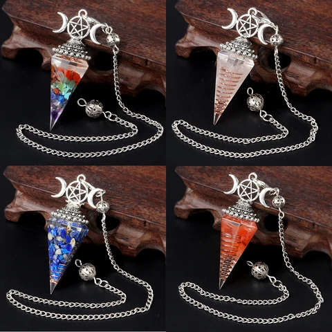 Хрустальный камень-маятник