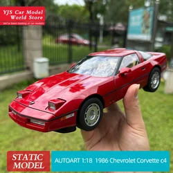 Модель Corvette C4 1986,  1:18