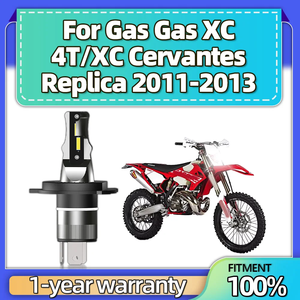 Лампы Налобные газовые для мотоциклов XC 4T / Cervantes Replica 2011 2013 1 шт. H4 супер яркие