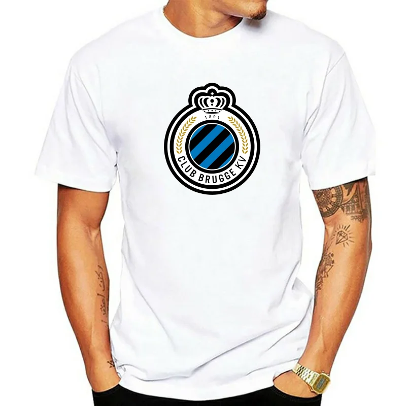 Club Brugge Kv Football Soccer Team Belgium Jupiler League T-Shirt Cotton Colorful O Neck Tee Shirt