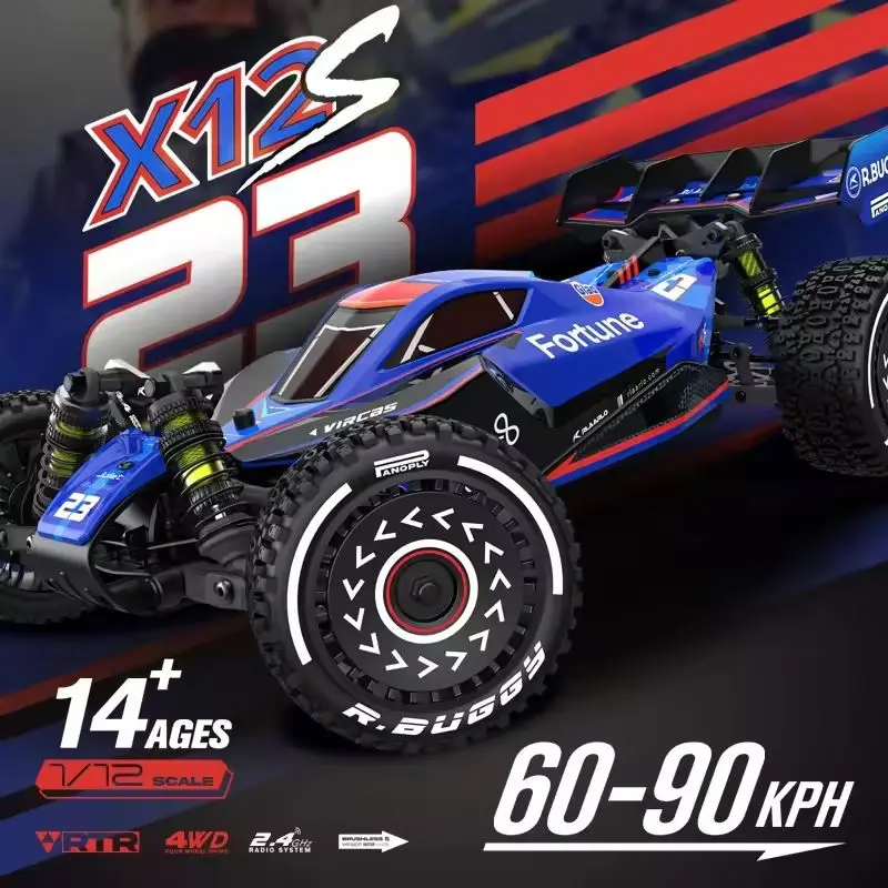 Rlaarlo X12s Бесщеточный 1/12 Электрический радиоуправляемый автомобиль с