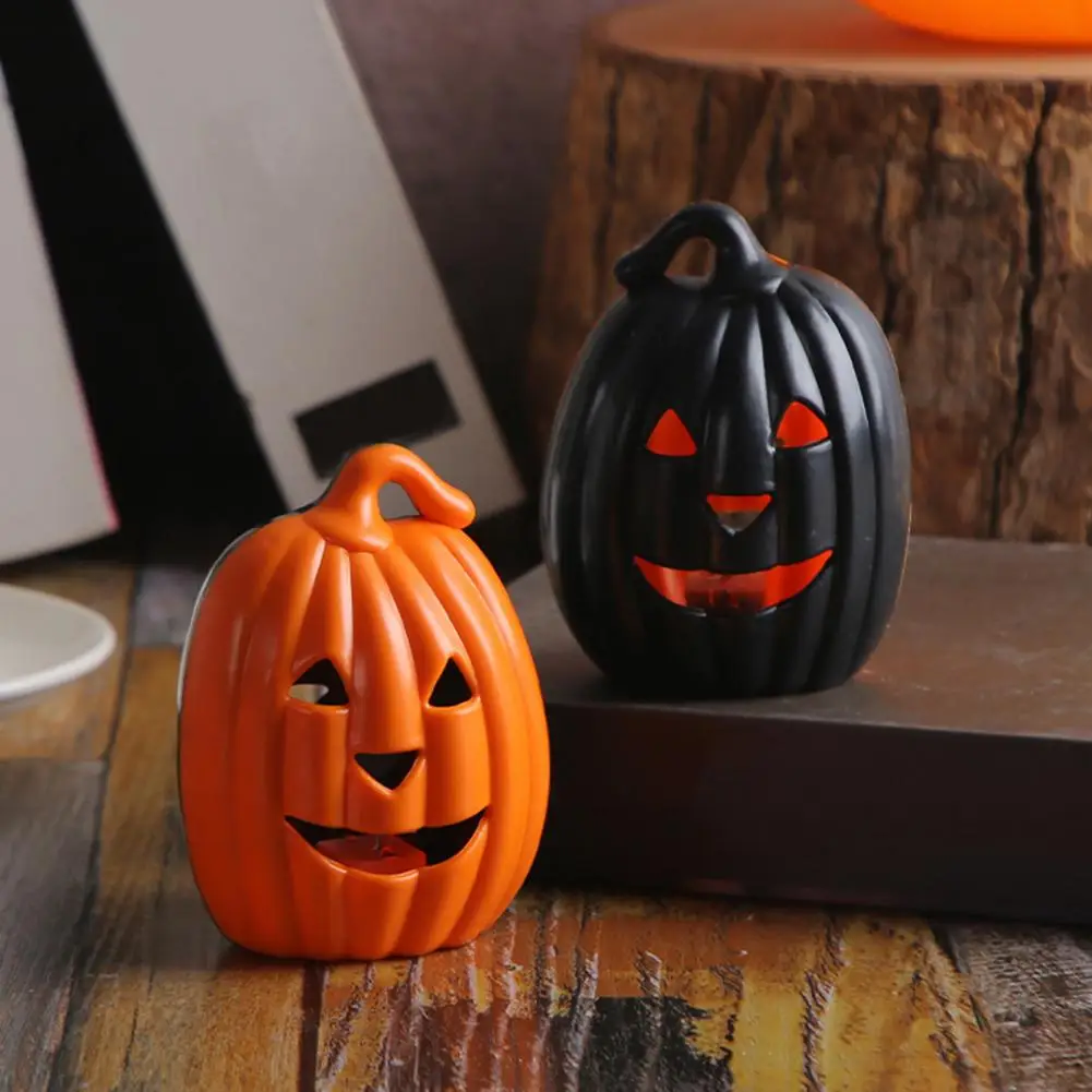

Halloween Pumpkin Lantern Pumpkin Shaped Led Light Safe Flameless Led Pumpkin Lights Halloween for Home for Halloween