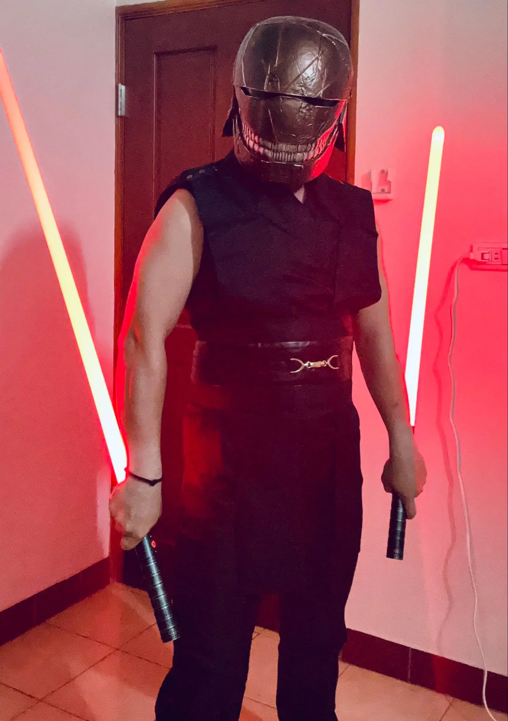 Шлем Star Sith Master Wars, материал из смолы, реквизит для косплея на Хэллоуин, шлем премиум-класса «Очень странный» The Acolyte, ролевая игра TK077 (art.: 3920d044bb3a4) - 3920d044bb3a4