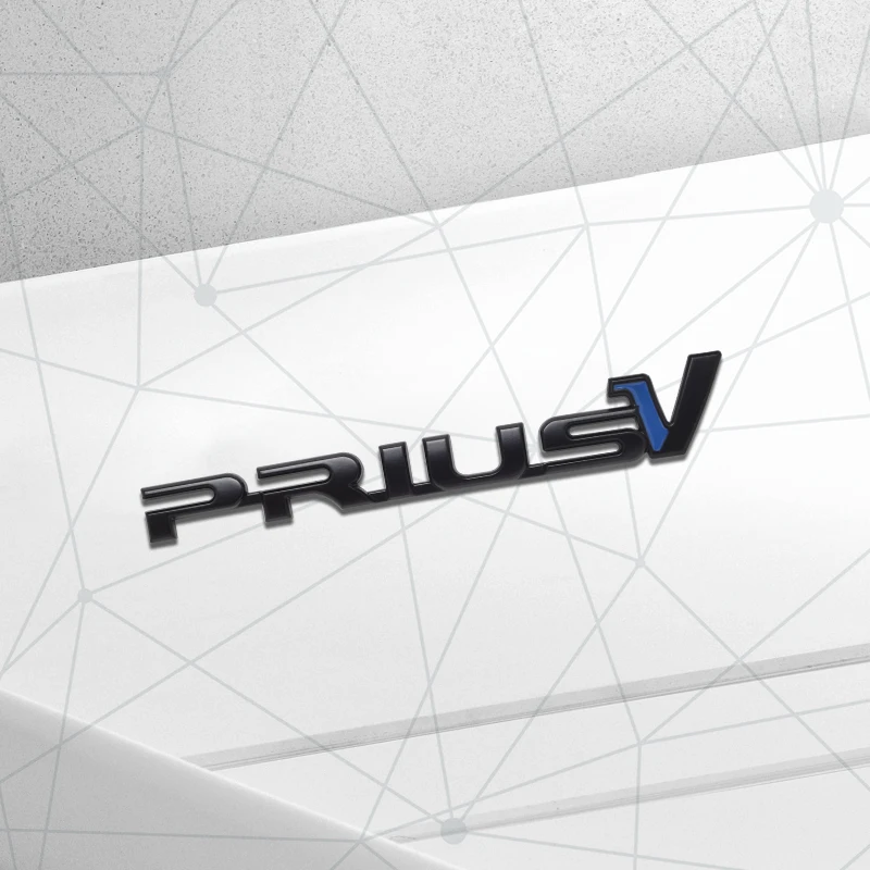

3D Авто Металл Для PRIUS V Значок MPV GR Sport Гибридный Автомобиль Задний Багажник Эмблема Наклейка ЛОГОТИП Декор Кузов Стайлинг