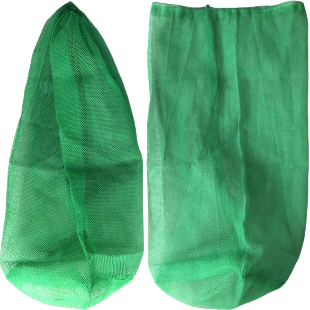 

2 Pcs Fish Nets Fishing Portable Fishing Pouch Fish Catcher Net Fishing Fishnet Bag High Capacity Fishing Net Replacement