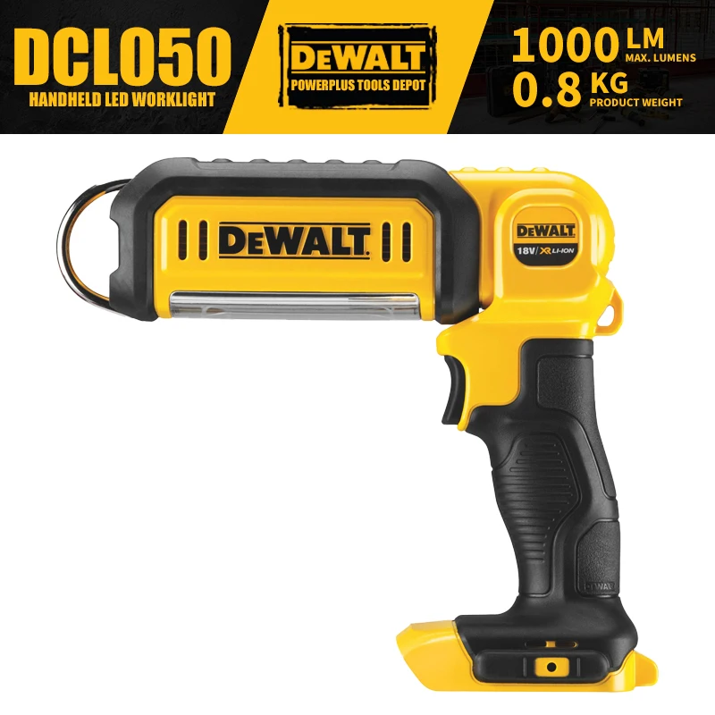 

DEWALT DCL050 18V XR портативный фонарь 1000lm