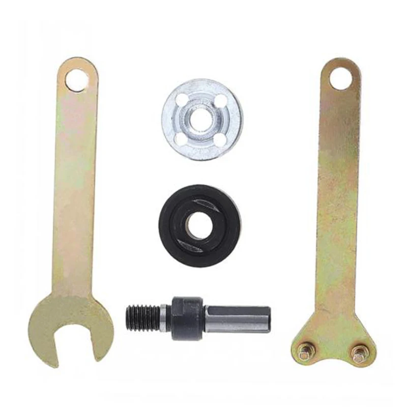 

5x Grinder Flange Angle Wrench Accessories Spanner Metal Electric Drilling Tools Fit For 8mm Above Drill Chuck Electric Drill